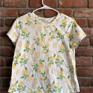 Lemon Print Woman’s Shirt